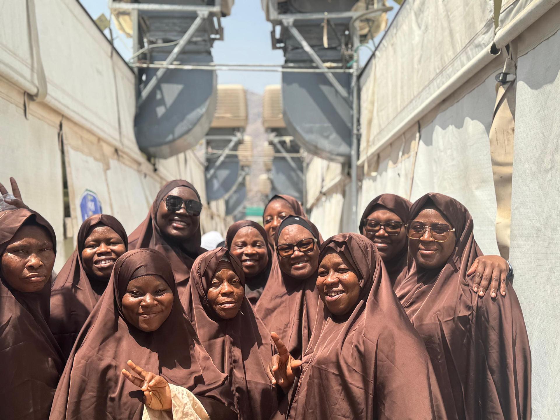 Abdullateef pilgrims in Saudi Arabia