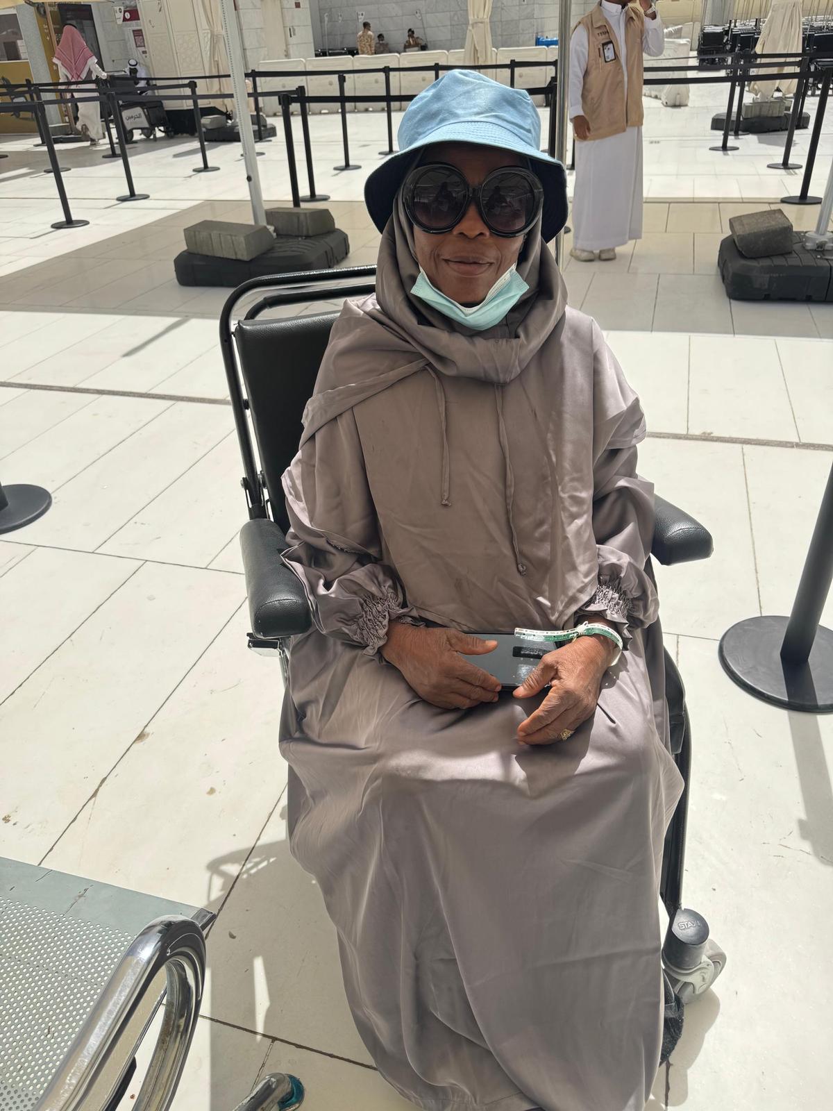 Abdullateef pilgrim in Saudi Arabia